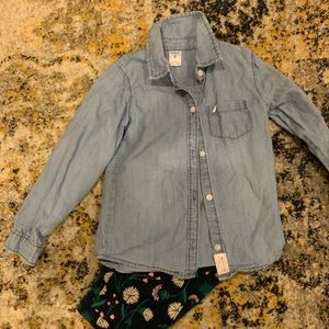 Girls Carter and Gymboree set